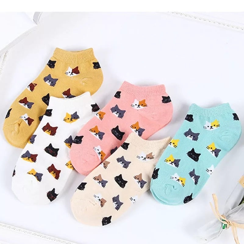 Cat Trainer Socks - Pink